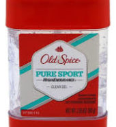 Old Spice HE Gel Clear Pure Sport 3oz