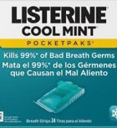 Listerine Pocket Paks Coolmint 24s