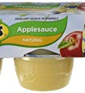 Motts Apple Sauce Natural 6×3.9oz