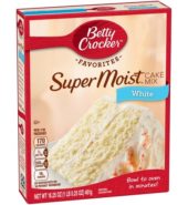 Betty Crocker Super Moist Cake Mix White 16.25oz