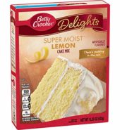 Betty Crocker Cake Mix Lemon 15.25oz