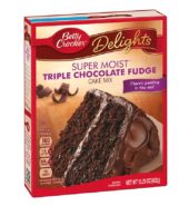 Betty Crocker Super Moist Cake Mix Triple Chocolate 15.25oz