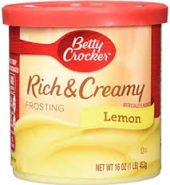 Bet Crock Frosting Lemon 16 oz