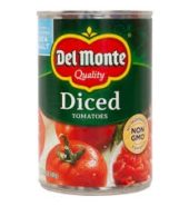 Delmonte Tomatoes Diced 411g