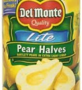 Delmonte Pear Halves Lite 15 oz