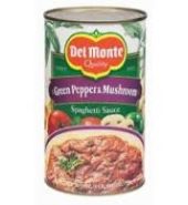 Delmonte Pasta Sce Grn Pep &Mushroom 24z