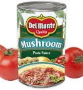 Delmonte Pasta Sauce Mushroom 24.oz