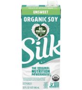 Silk Organic Soymilk Unsweetened 32oz