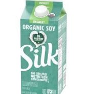 Silk Organic Soymilk Plain 32oz