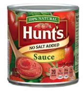 Hunt’s Tomato Sauce No Salt 8 oz