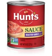 Hunt’s Tomato Sauce Roasted Garlic 8 oz