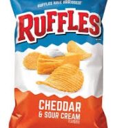 Ruffles Chips Potato Cheddar & Sour Crm