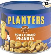 Planters Peanuts Honey Roasted 12oz