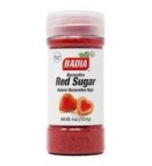Badia Sugar Red Decorative 4oz