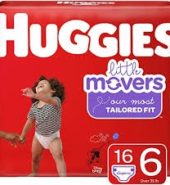 Huggies Diapers Little Movers S6 16ct