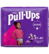Huggies Pull Ups Girls 3T-4T 32-40 20’s