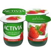 Dannon Activia Yogurt Strawberry 4pk