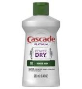 Cascade Rinse Aid Platinum Pwr Dry 250ml