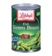 LIBBYS Green Beans Cut Jumbo Can 794g