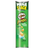 Pringles Crisps Sour Cream & Onion Mega Stack 194g