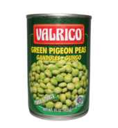 Valrico Green Pigeons Peas 15 oz