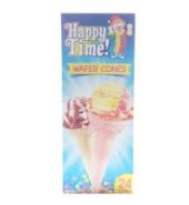 Happy Time Cones Ice Cream Coloured 24’s