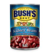 Bushs Kidney Beans Dark Red 16oz 01735