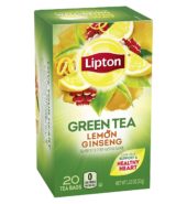 Lipton Tea Green Lemon Ginseng 20’s