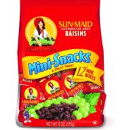 Sunmaid Mini Snacks Raisins 170g