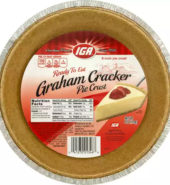 Iga Pie Crust Graham 6 oz