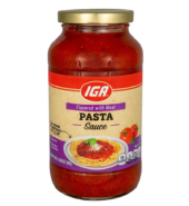 Iga Sauce Pasta Meat Flavored 680g