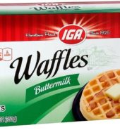 IGA Waffles Buttermilk 12.3oz