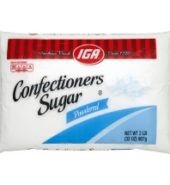 Iga Powdered Confectioners Sugar 2lbs
