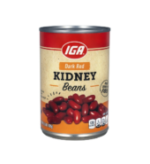 Iga Red Kidney Beans Dark  15oz
