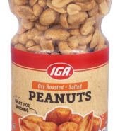 Iga Peanuts Roasted 16 oz