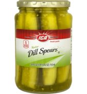 Iga Pickles Kosher Spears 24 oz