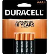 Duracell Batteries Alkaline AAA 4’s