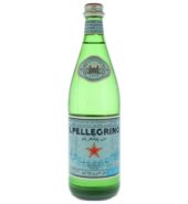 San Pellegrino Sparkling Natural Mineral Water – 25.3 fl oz Glass Bottle