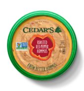 Cedar Hommus Roasted Red Pepper 8oz