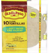 Old El Paso Flour Tortillas 10inch 10’s