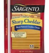 Sargento Sliced Sharp Cheddar 8oz