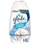 Glade Airfreshener Solid Clean Linen 6oz