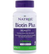 Natrol Biotin Plus Tablets  60’s