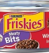 Friskies Cat Food Meaty Bits & Beef 5.5o