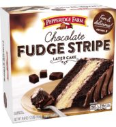 Pepperidge Farm Cake Choc Fudge Stripe 19.6 oz