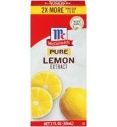 McCormick Pure Extract Lemon 2oz