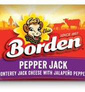 Borden Cheese Chunk Pepper Jack Nat 8oz