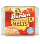 Borden Grill Cheese Melts Slice 16s 340g