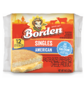 Borden Amer Cheese Slices Col 12s 226g