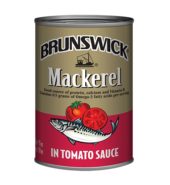 Brunswick Mackerel in Tomato Sauce 15oz